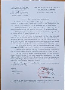 Mời Doanh nghiệp tham gia giải thưởng Doanh nghiệp Asean 2025